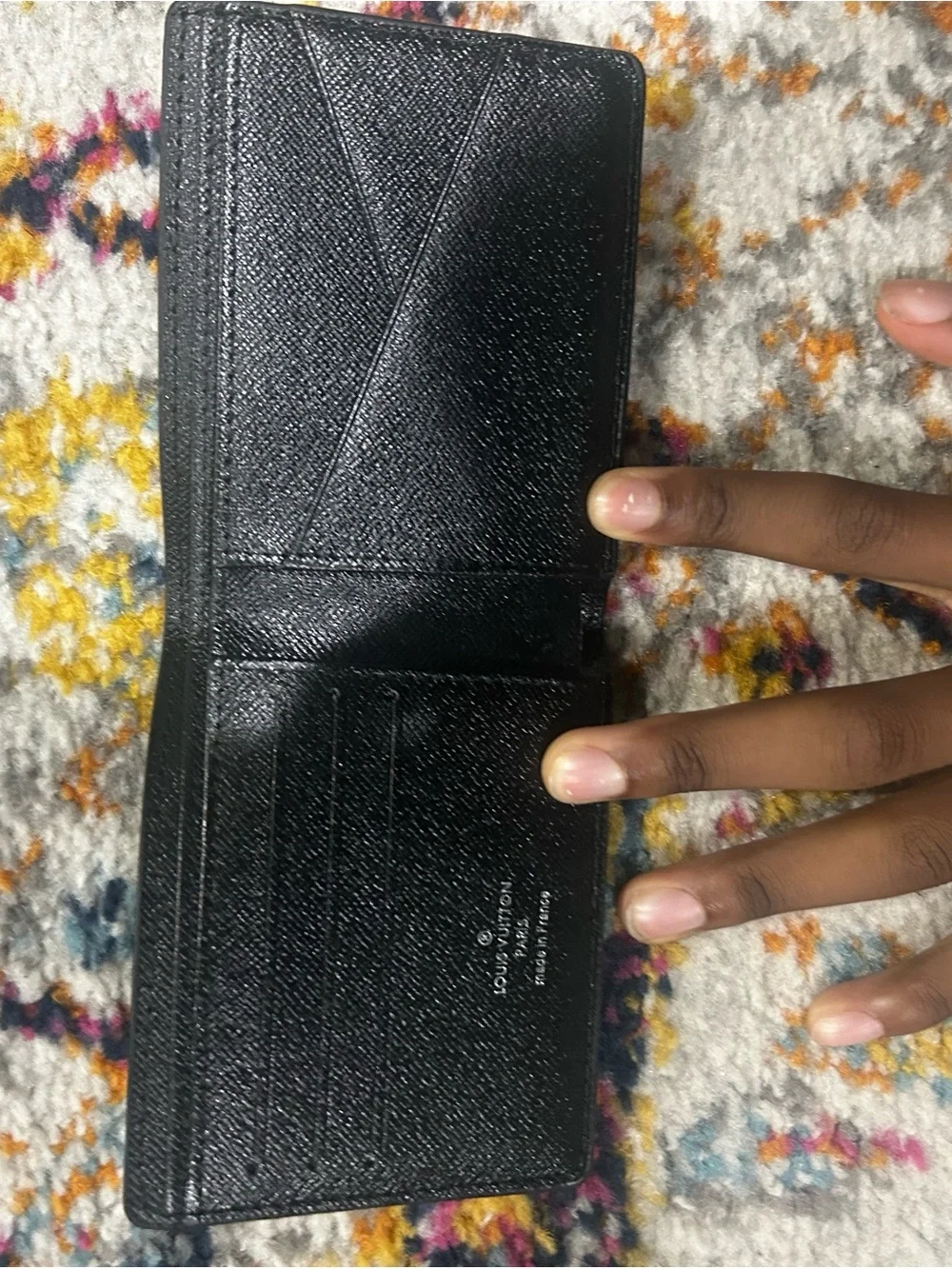Louis Vuitton sleek money